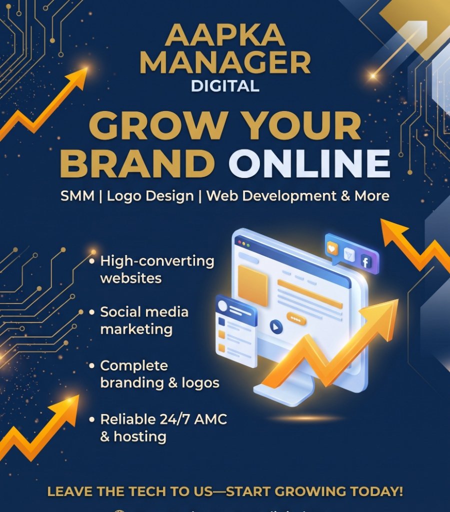 AAPKA MANAGER DIGITAL - Grow Your Brand Online
